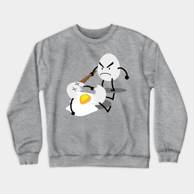 Crashed egg Crewneck Sweatshirt by yeyitoalba